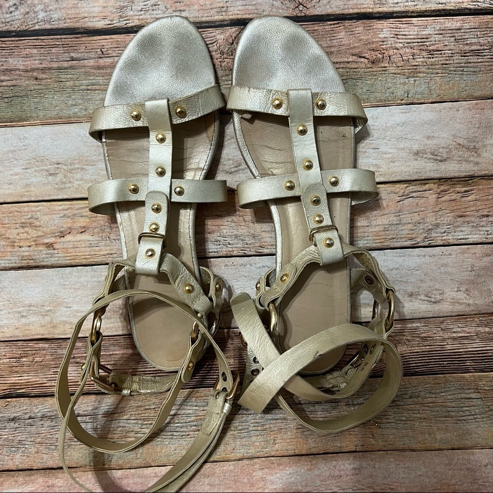 Stuart Weitzman On The Run Gladiator Sandals - image 5